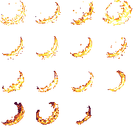 Solar Blade Arc spritesheet